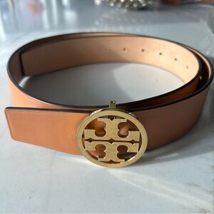 Tory Burch Tan Leather Belt